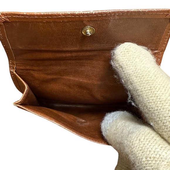 Men’s Bally International vintage wallet. Black & brown.